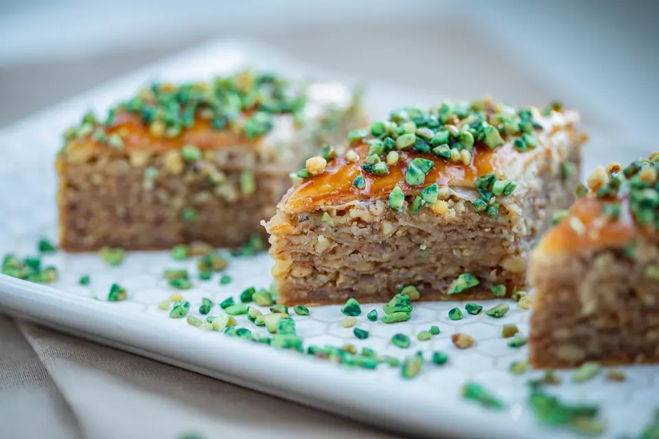 Fıstıklı baklava (4 dilim)